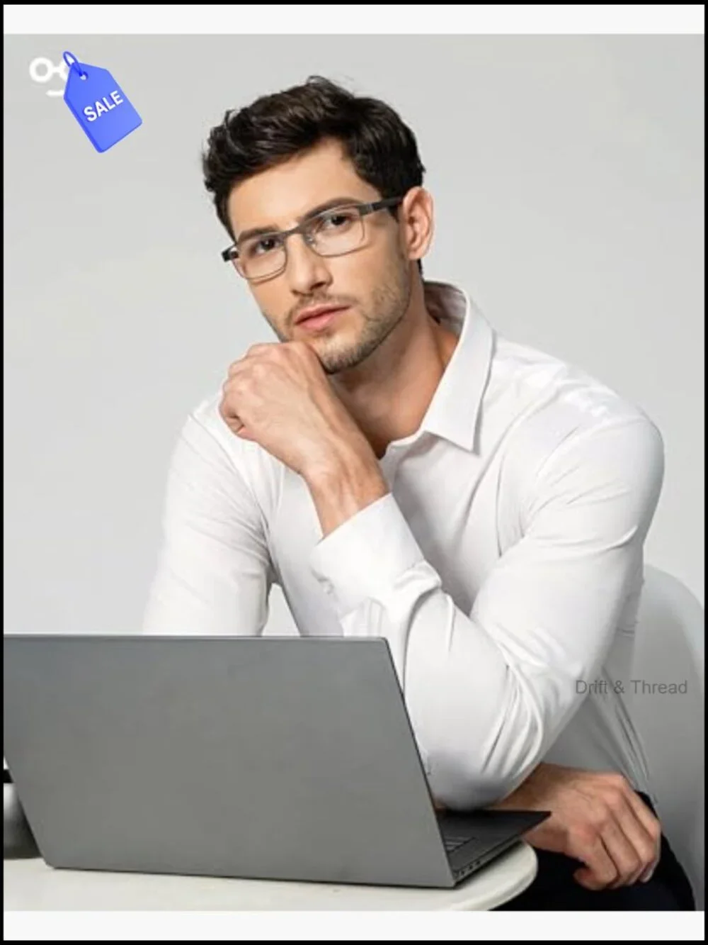 5 Pair Metal Thin Frame Blue Light Blocking Reading Glasses Reading
